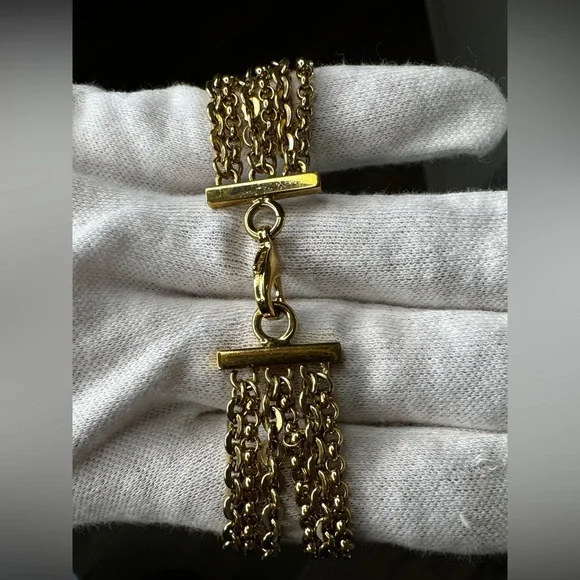 Ferragamo Gancini bracelet Full Inclusion with COA, box, Ferragamo dust cloth - Picture 4 of 15